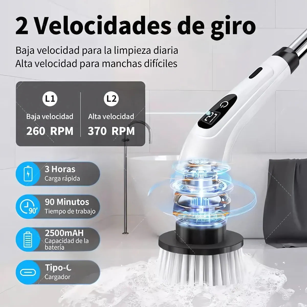 CEPILLO ELÉCTRICO 7 EN 1
