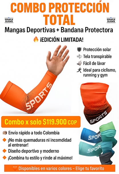 COMBO BANDANA + MANGAS