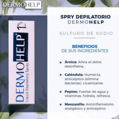SPRAY DEPILATORIO DERMOHELP