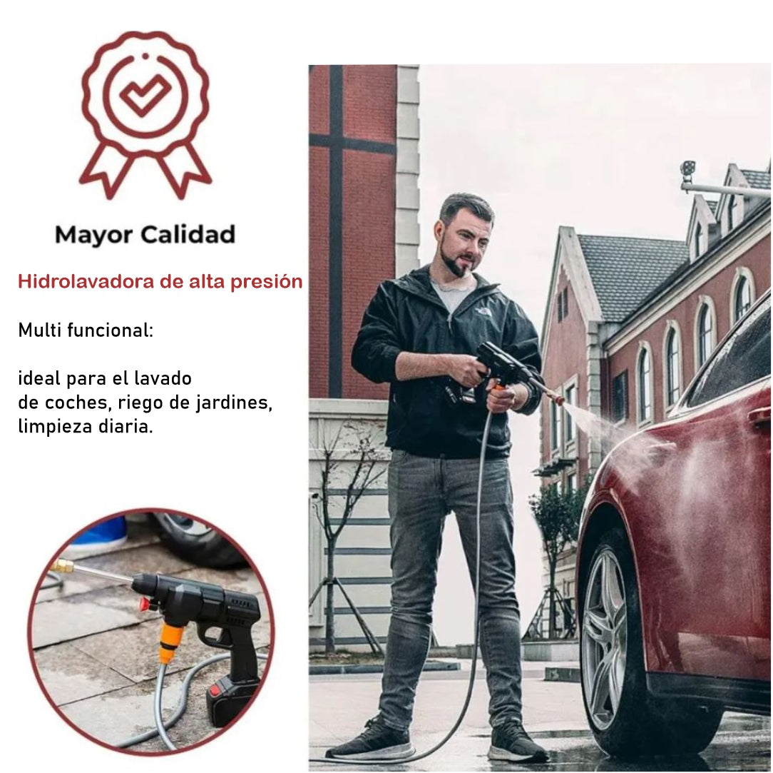 DUO POTENTE | HIDRO LAVADORA + ASPIRADORA (COMBO 2X1)